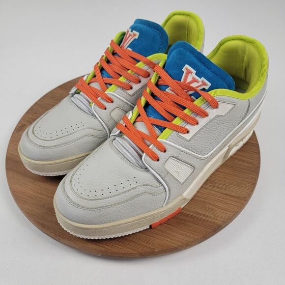 Louis Vuitton Limited Edition Trainer Low Top Sneakers Mens US 10 Virgil Abloh - Picture 3 of 5